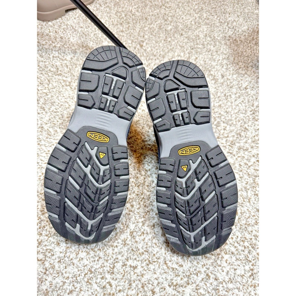 KEEN Utility Men's 9M Navy Blue Sparta Alloy Toe Work Shoes New without‎ Box - Picture 5 of 7